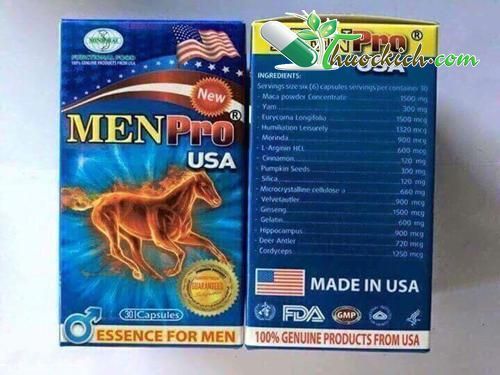 THUỐC CƯỜNG DƯƠNG MENPRO-6 VIÊN